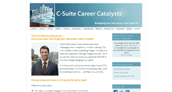Desktop Screenshot of c-suitecareercatalysts.com